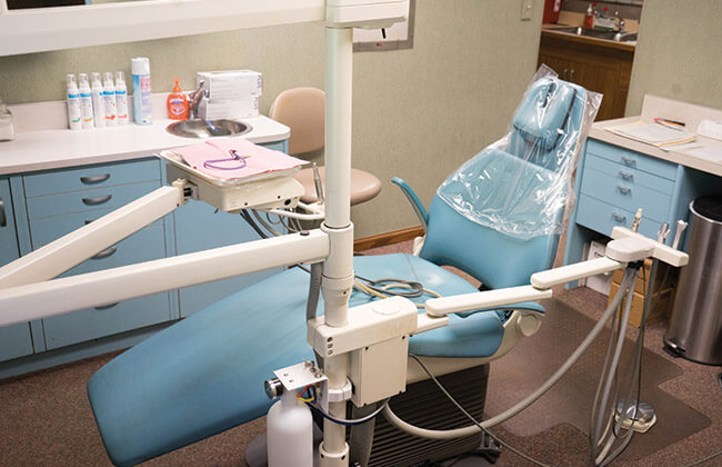 Procedure area in Region Dental